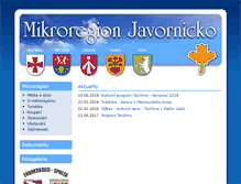 Tablet Screenshot of javornicko.rychleby.cz